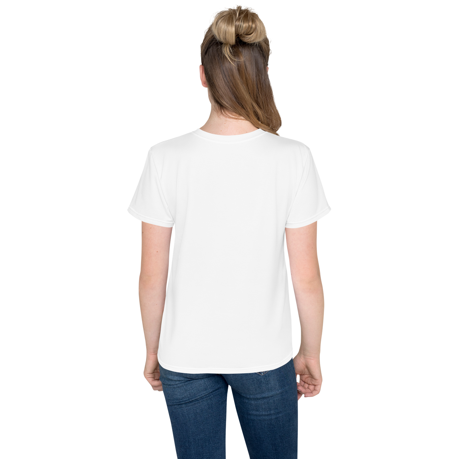 Youth Crew Neck T-Shirt – Storm Comic Art Print | Black Cotton Kids Tee | Voce Lindx