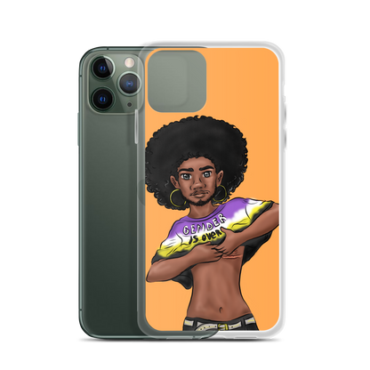 “Gender Is Over” iPhone Case , Black Representation