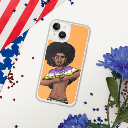 “Gender Is Over” iPhone Case , Black Representation