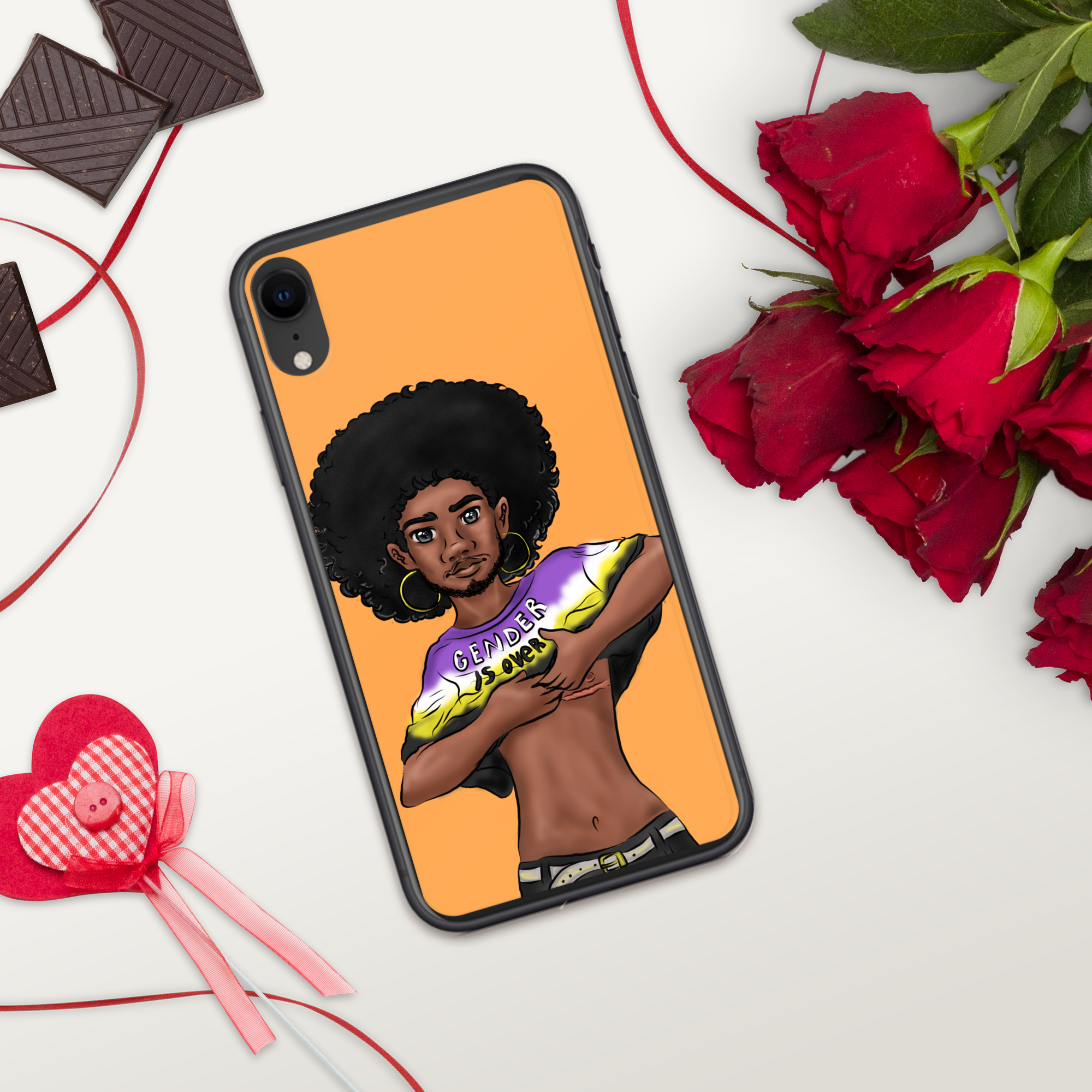 “Gender Is Over” iPhone Case , Black Representation