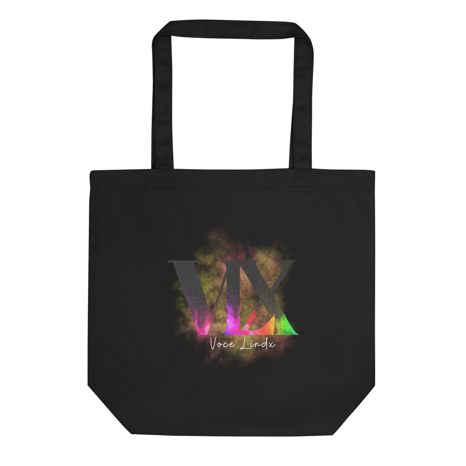 Eco Tote Bag – “Two Moons” Celestial Print | Reusable Cotton Shopping Bag | Voce Lindx