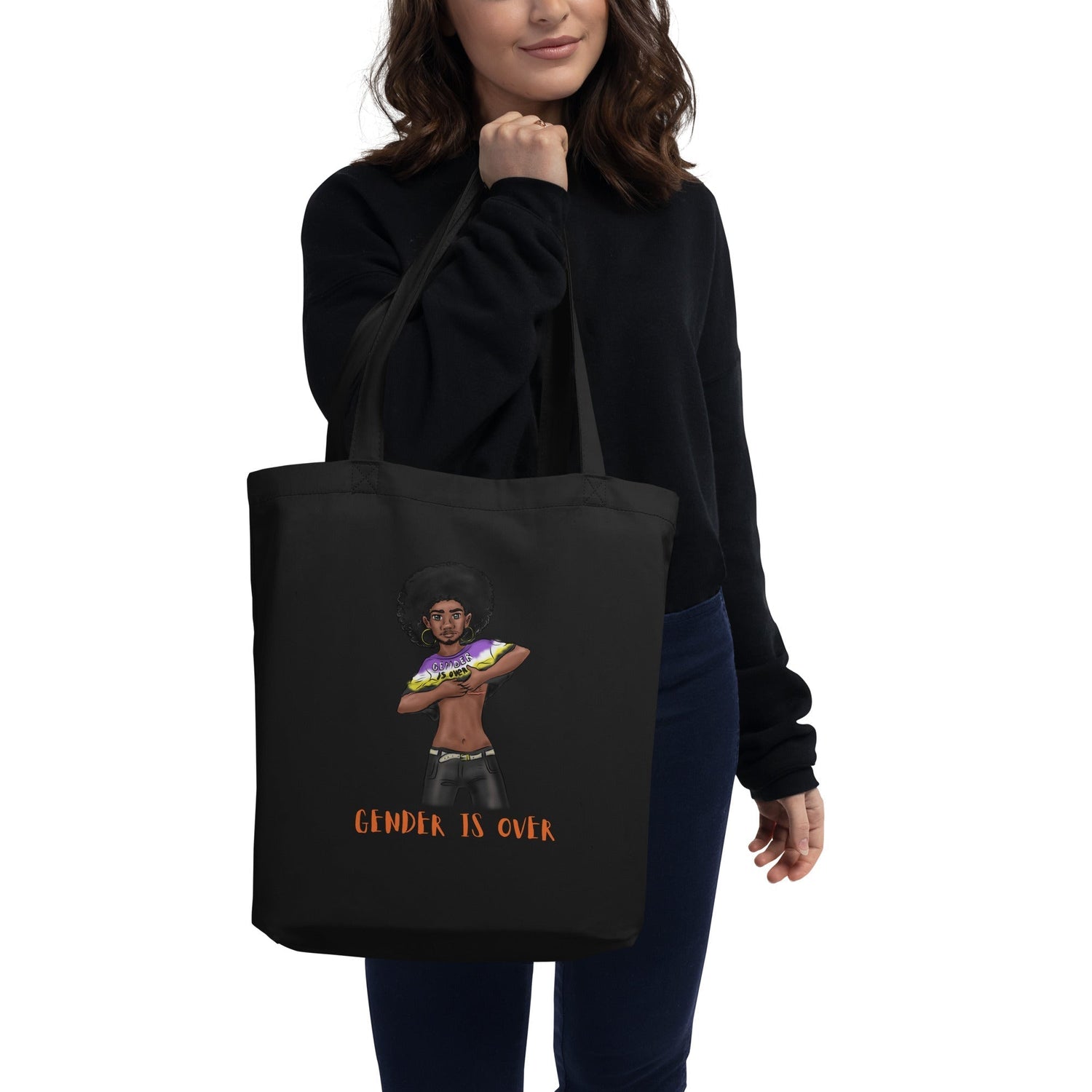 Eco Tote Bag – Gender Identity Diverse Identity | Inclusive Gender-Neutral Reusable Bag