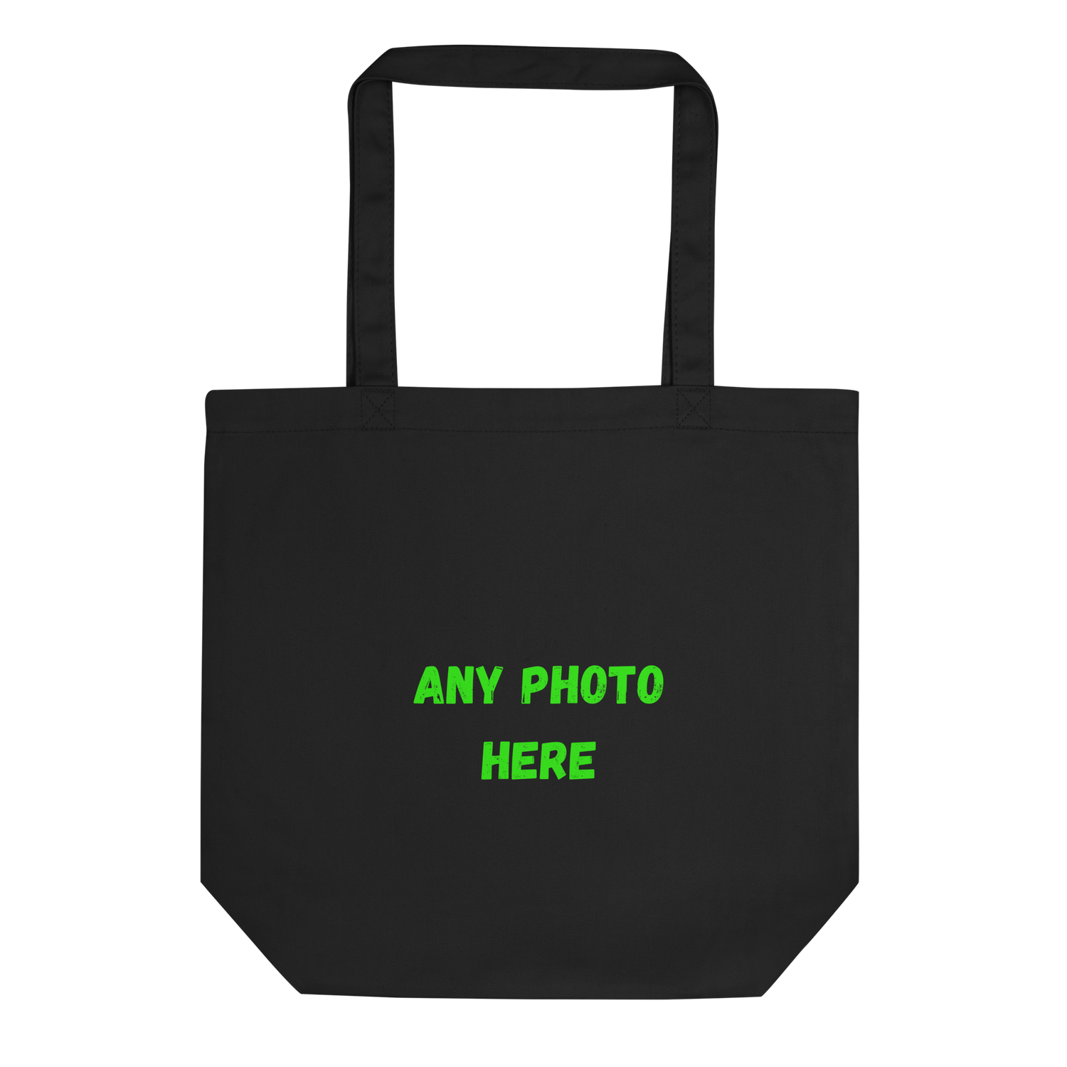 VOCE LINDX Eco Tote Bag – Upload Your Photo or Design – Reusable Cotton Canvas Shopper
