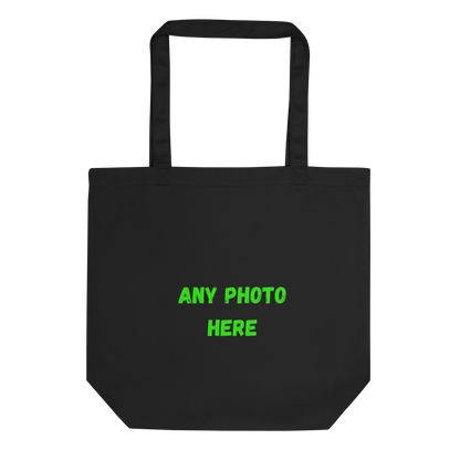 VOCE LINDX Eco Tote Bag – Upload Your Photo or Design – Reusable Cotton Canvas Shopper