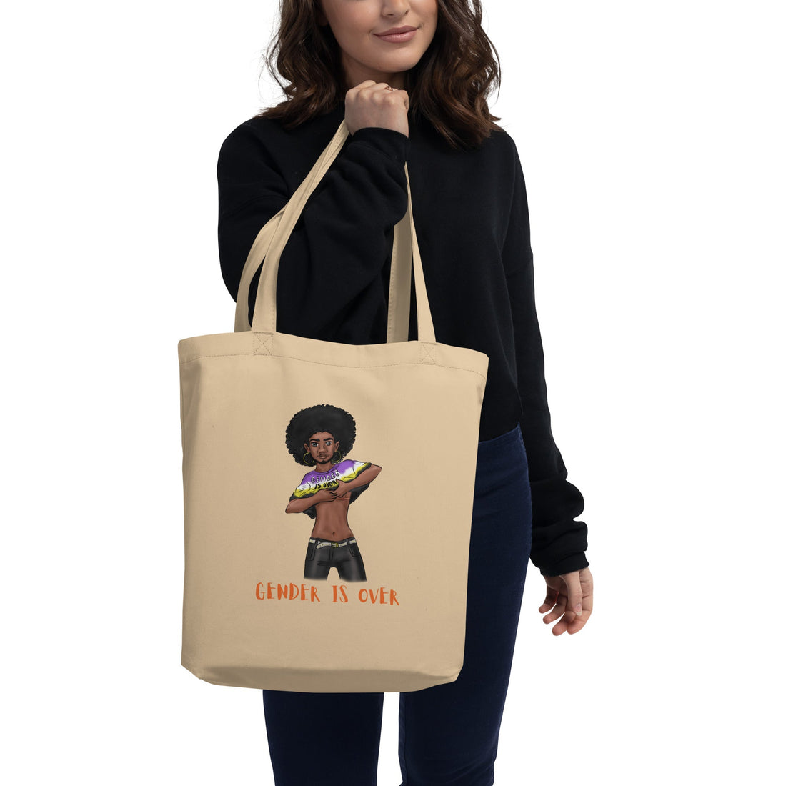 Eco Tote Bag – Gender Identity Diverse Identity | Inclusive Gender-Neutral Reusable Bag