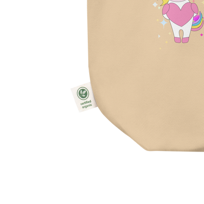 Eco Tote Bag – “Two Moons” Celestial Print | Reusable Cotton Shopping Bag | Voce Lindx