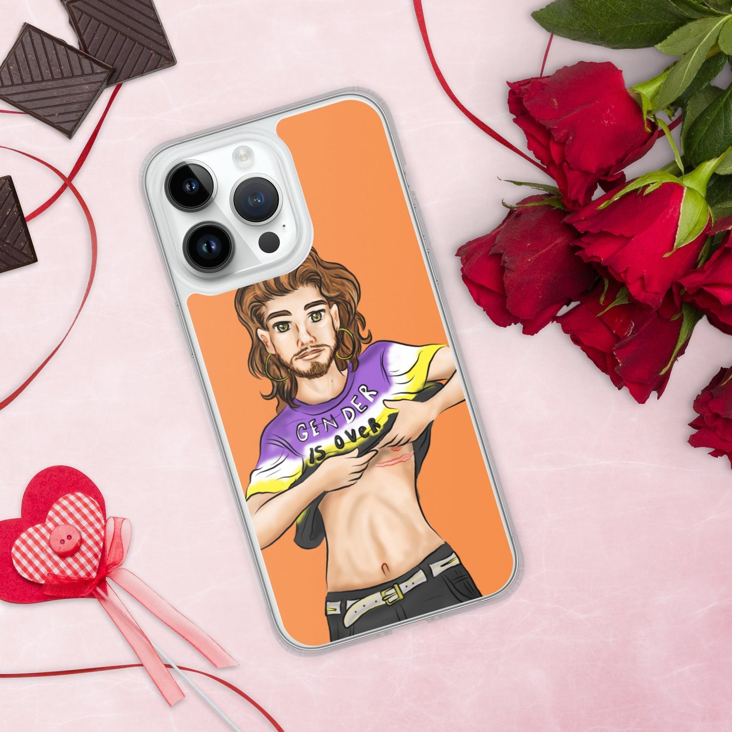 “Gender Is Over” iPhone Case – Trans man