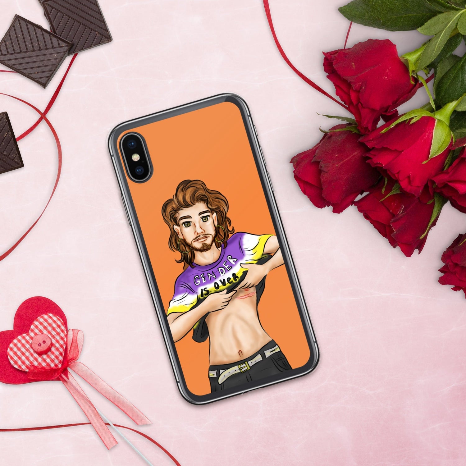 “Gender Is Over” iPhone Case – Trans man