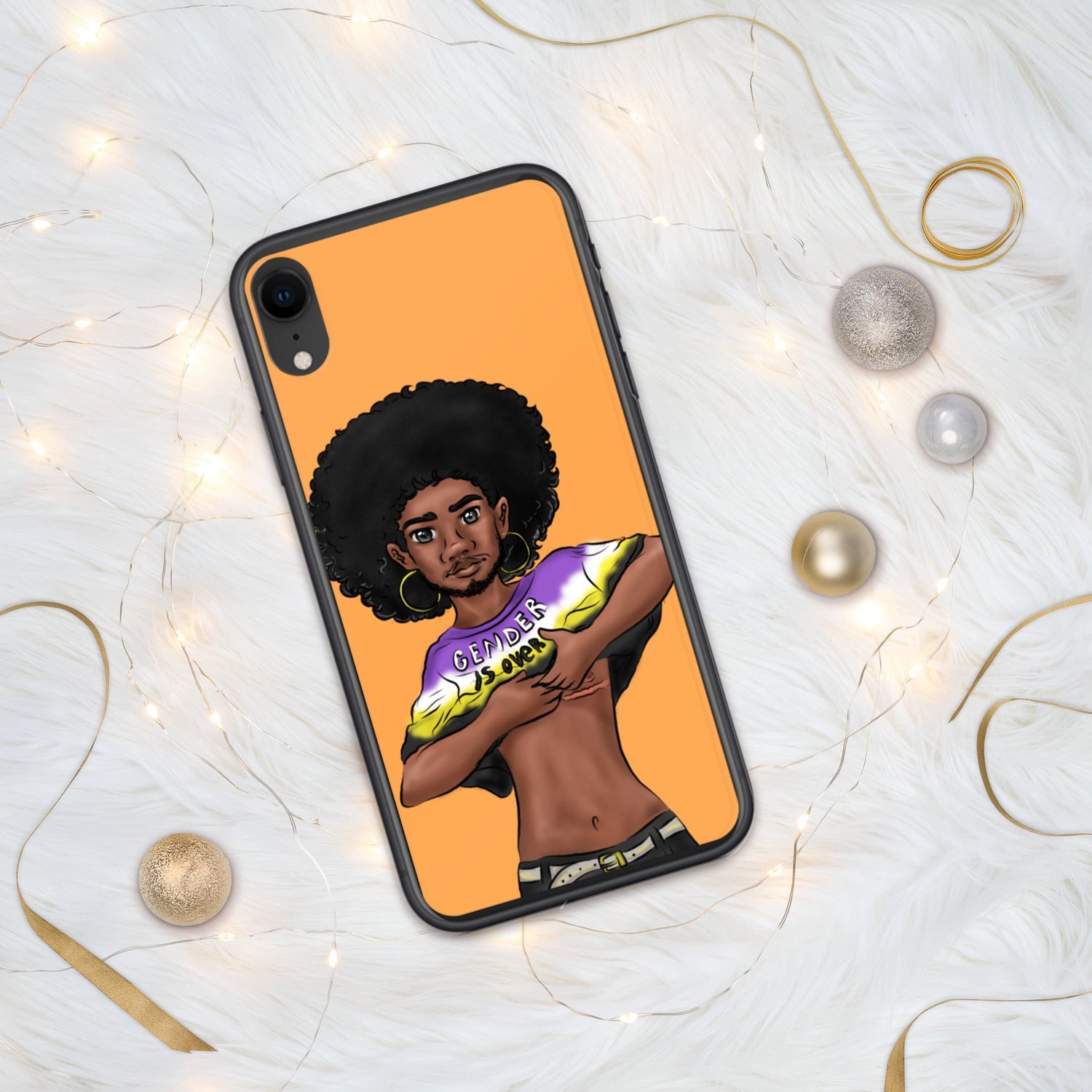 “Gender Is Over” iPhone Case , Black Representation