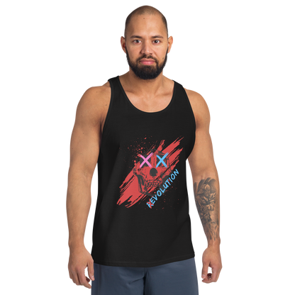 VOCE LINDX Classic Cotton Tank Top – 100 % Combed &amp; Ring‑Spun Cotton – Soft Staple Vest