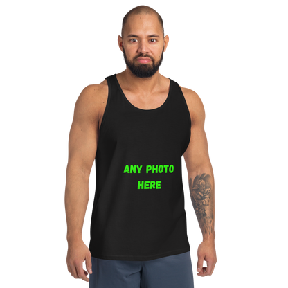 VOCE LINDX Short Sleeve T‑Shirt – Upload Your Photo or Image – 100 % Cotton Jersey, Personalised &amp; Comfortable