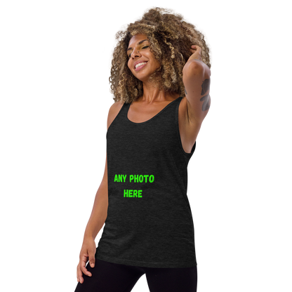 VOCE LINDX Short Sleeve T‑Shirt – Upload Your Photo or Image – 100 % Cotton Jersey, Personalised &amp; Comfortable