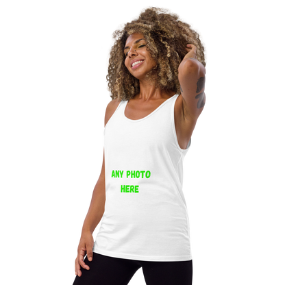 VOCE LINDX Short Sleeve T‑Shirt – Upload Your Photo or Image – 100 % Cotton Jersey, Personalised &amp; Comfortable