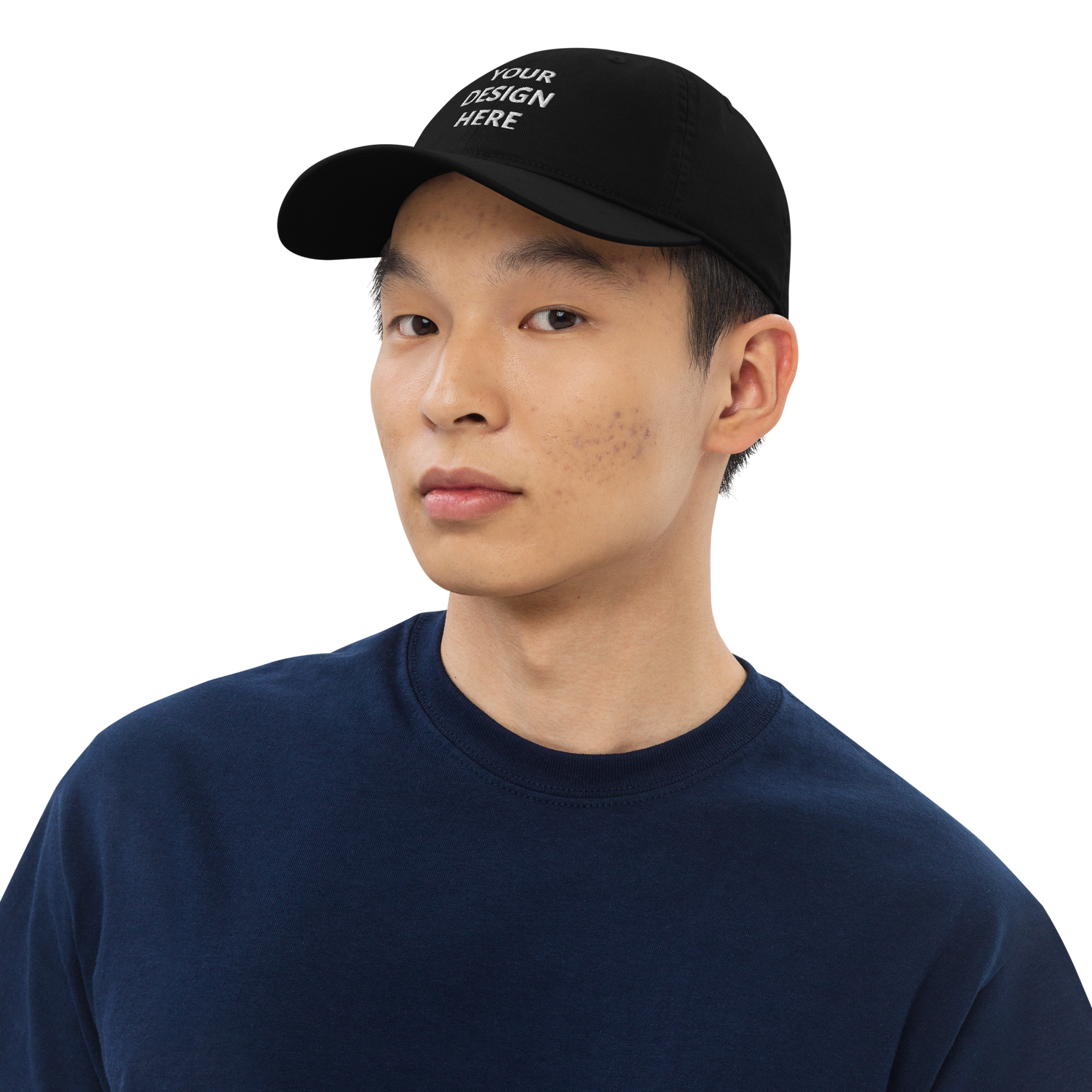 VOCE LINDX Organic Hat – Custom Design or Text – 100 % Organic Cotton Cap, Eco‑Friendly &amp; Personalised