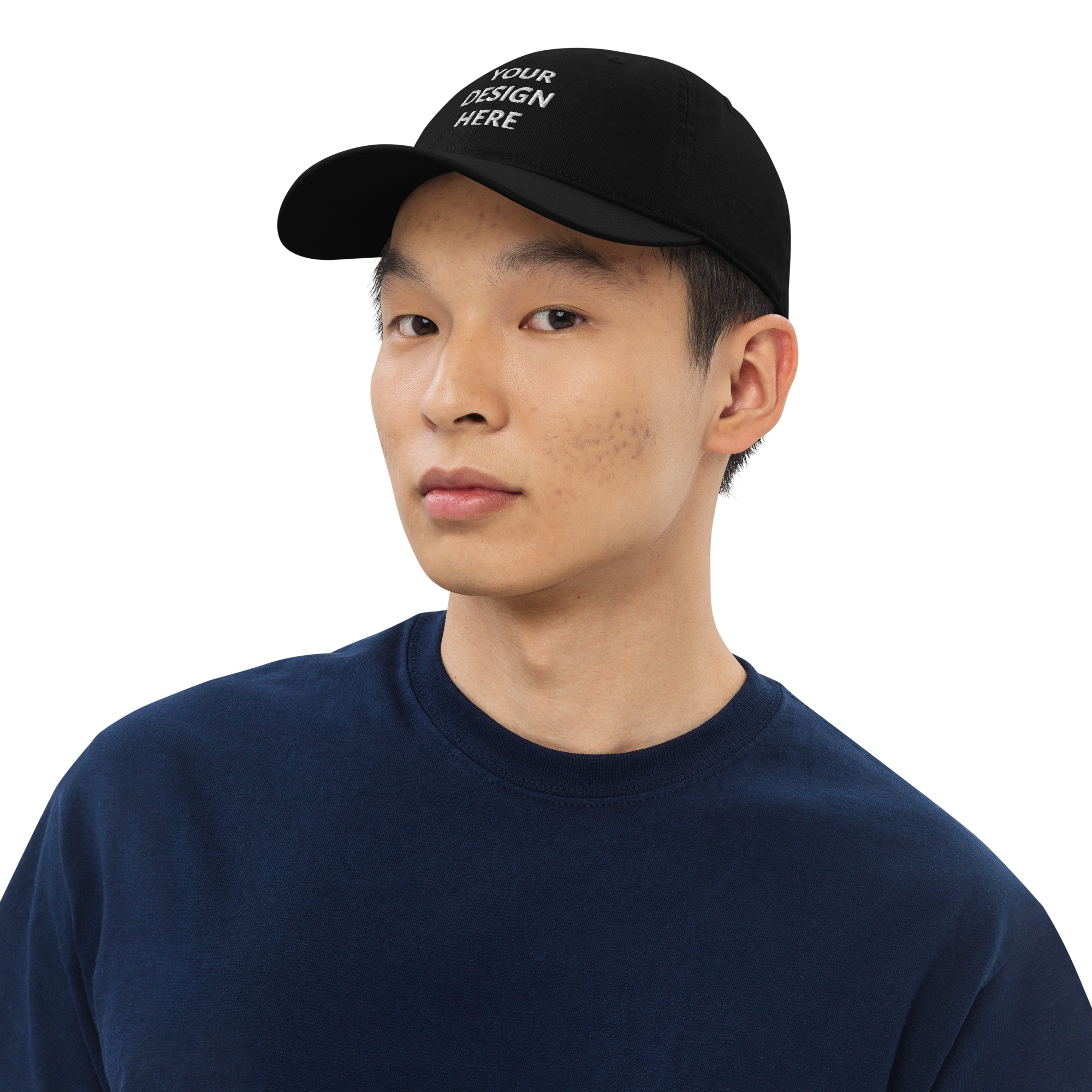 VOCE LINDX Organic Hat – Custom Design or Text – 100 % Organic Cotton Cap, Eco‑Friendly &amp; Personalised