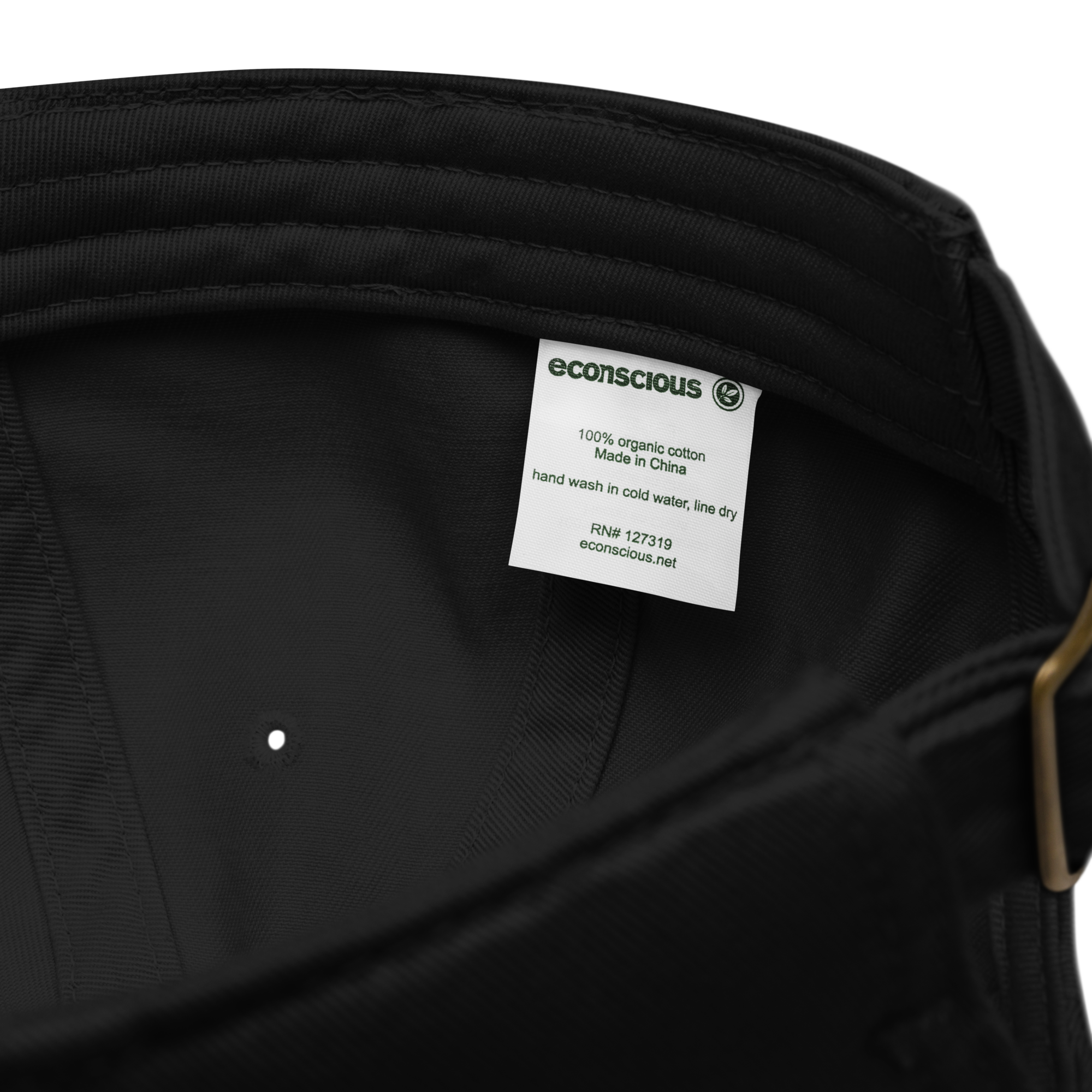 VOCE LINDX Organic Hat – Custom Design or Text – 100 % Organic Cotton Cap, Eco‑Friendly &amp; Personalised