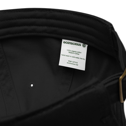 VOCE LINDX Organic Hat – Custom Design or Text – 100 % Organic Cotton Cap, Eco‑Friendly &amp; Personalised