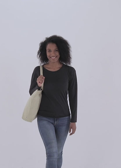 VOCE LINDX Eco Tote Bag – Reusable Lightweight Durable Cotton Shopper – Sustainable Everyday Carry