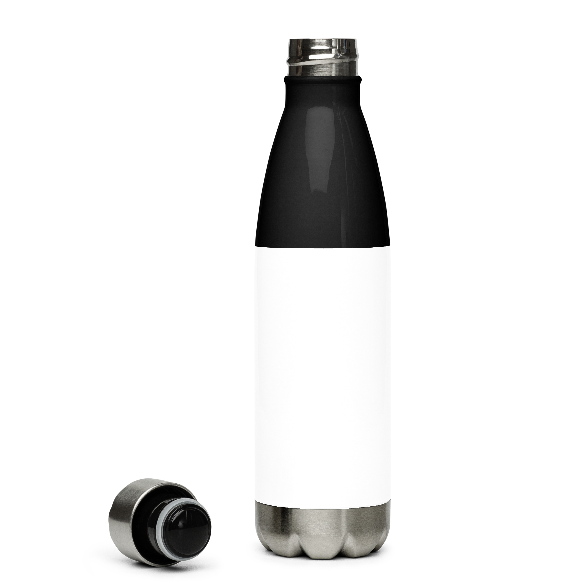 Stainless Steel Water Bottle – Straight Ally Flag | Inclusive Gender-Neutral Drinkware