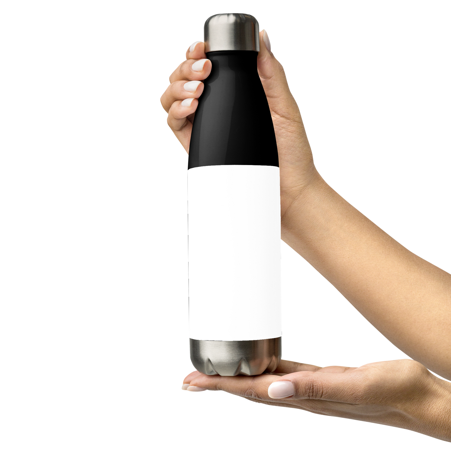 Stainless Steel Water Bottle – Straight Ally Flag | Inclusive Gender-Neutral Drinkware