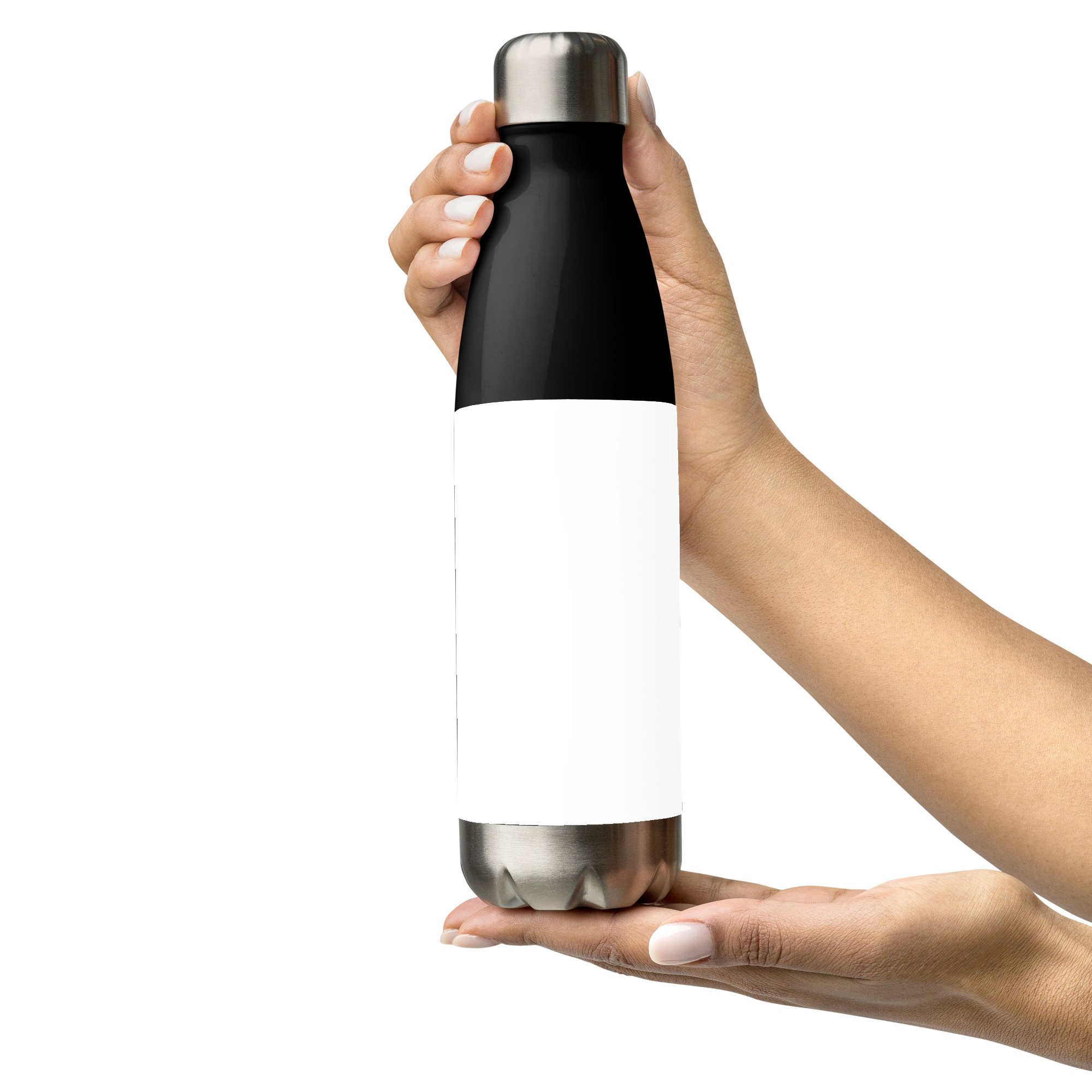 Stainless Steel Water Bottle – Straight Ally Flag | Inclusive Gender-Neutral Drinkware
