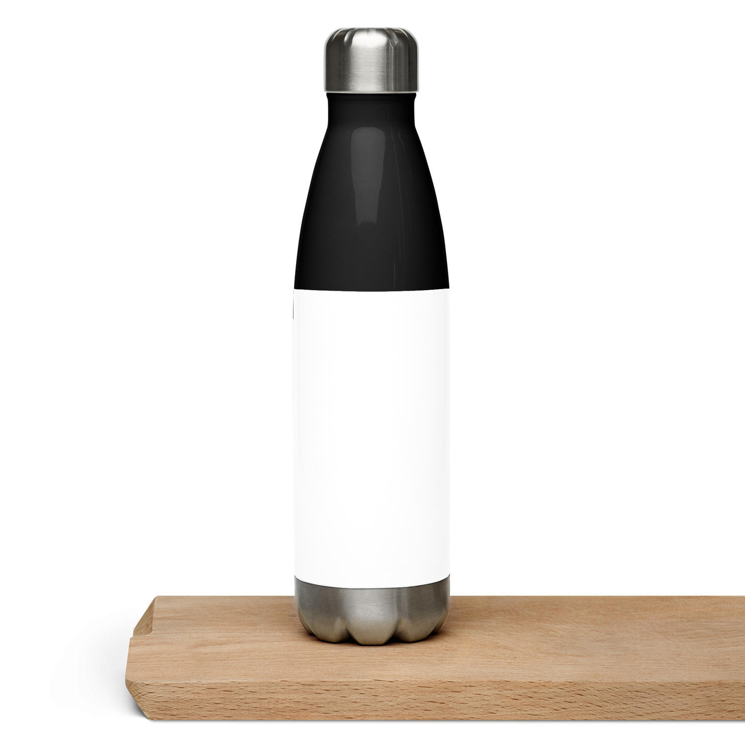 Stainless Steel Water Bottle – Straight Ally Flag | Inclusive Gender-Neutral Drinkware