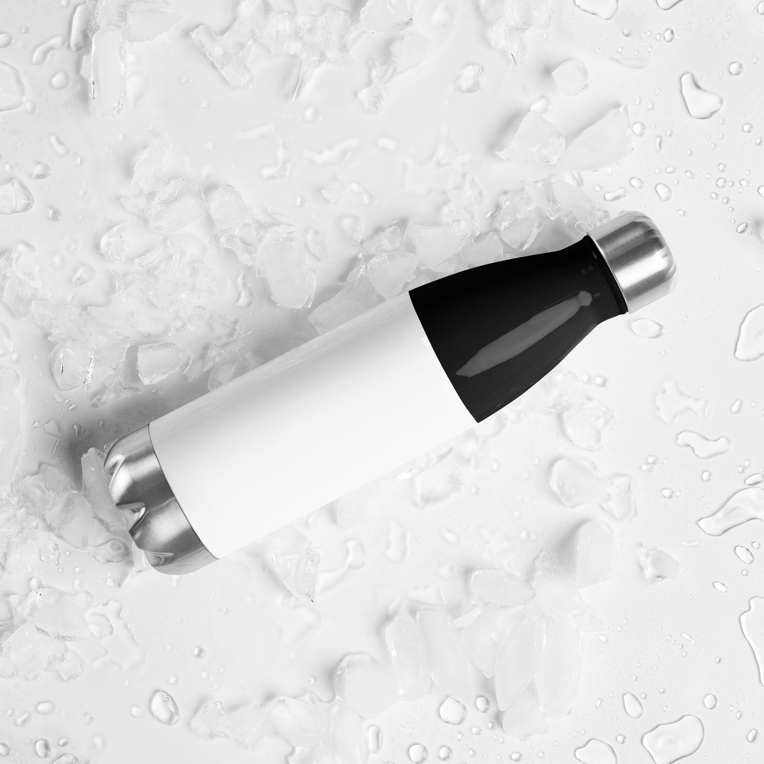Stainless Steel Water Bottle – Straight Ally Flag | Inclusive Gender-Neutral Drinkware