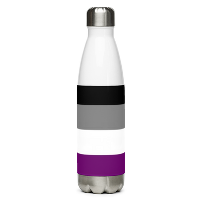 VOCE LINDX Asexual Flag Stainless Steel Water Bottle – 500 ml Vacuum-Insulated, Leak-Proof, Colourful Design