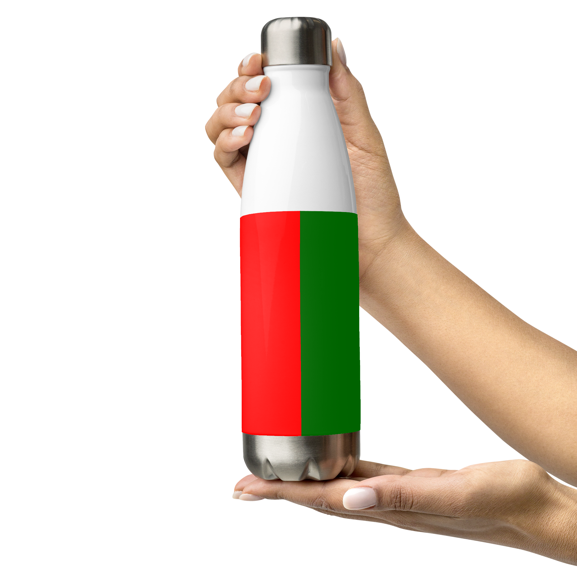 VOCE LINDX Portugal Flag Stainless Steel Water Bottle – 500ml Vacuum-Insulated, Leak-Proof, BPA-Free Flask