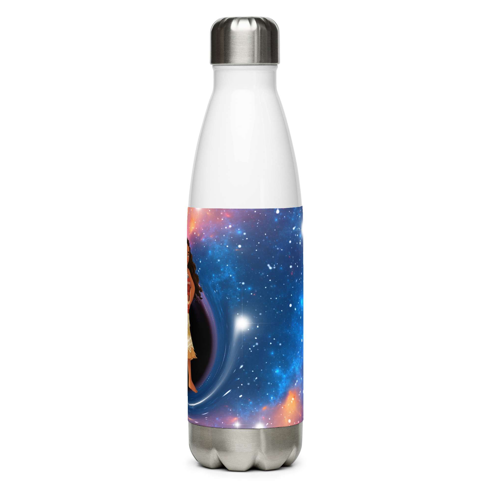 Galaxy Adventure Stainless Steel Water Bottle – 500ml Insulated BPA-Free Flask Inspired by Moana