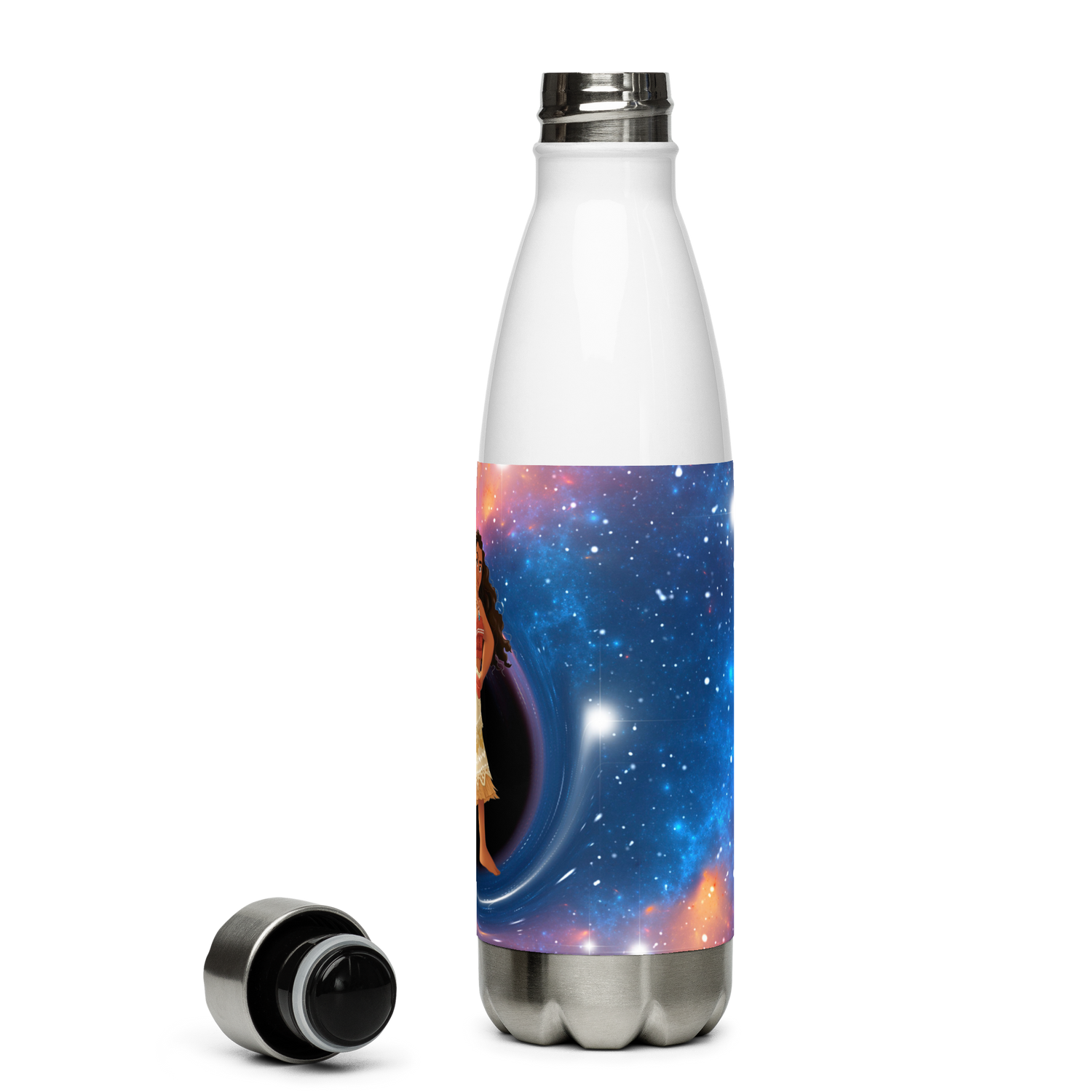 Galaxy Adventure Stainless Steel Water Bottle – 500ml Insulated BPA-Free Flask Inspired by Moana