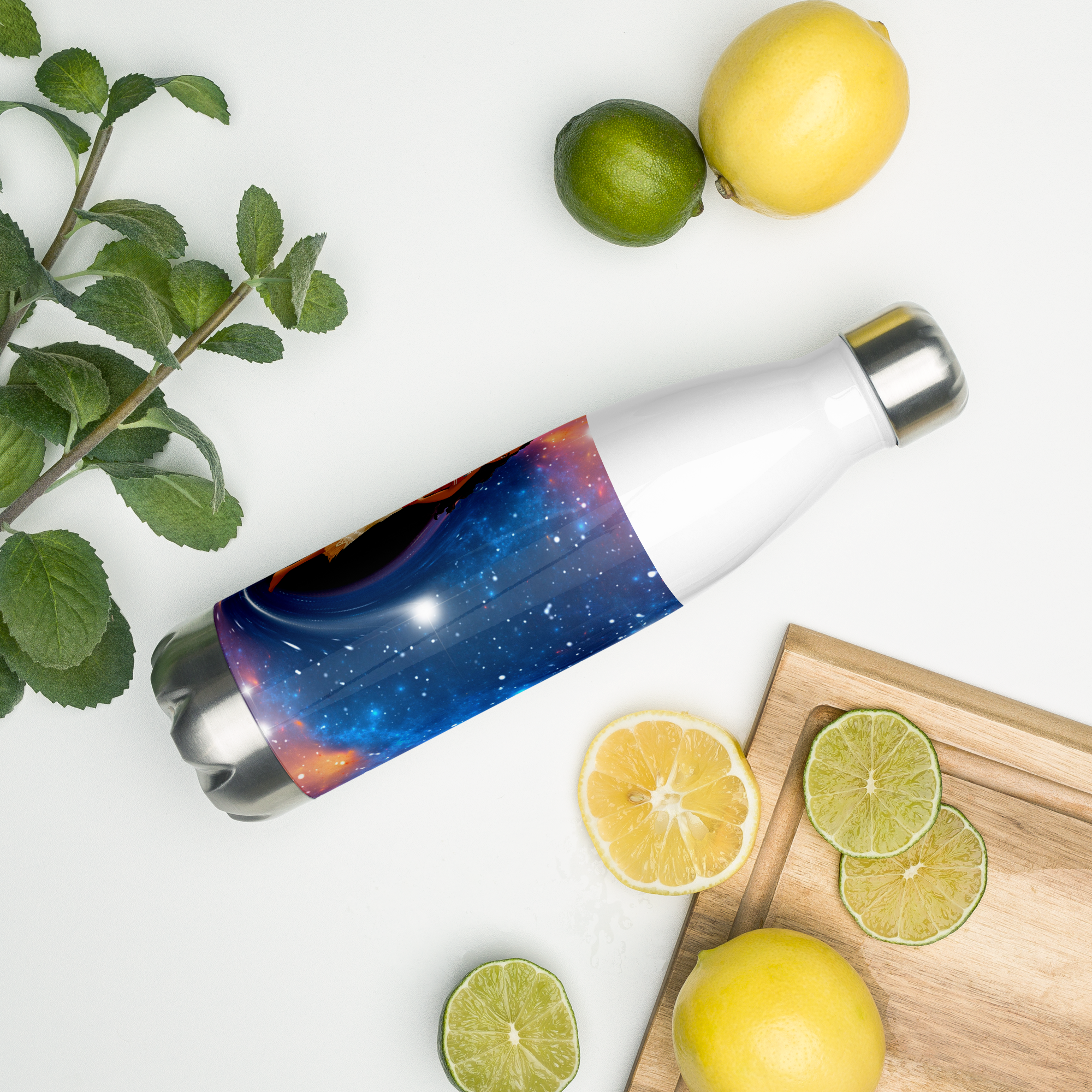 Galaxy Adventure Stainless Steel Water Bottle – 500ml Insulated BPA-Free Flask Inspired by Moana