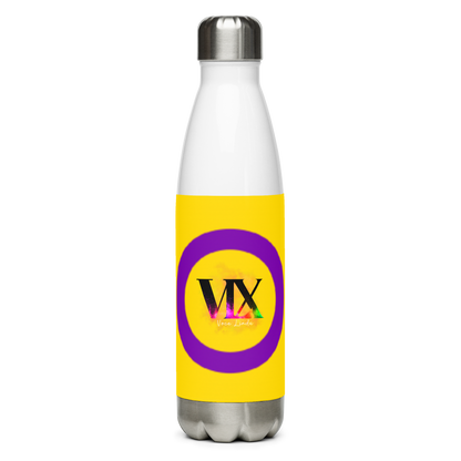 Intersex Pride Flag Stainless Steel Water Bottle – 500ml BPA-Free Reusable Insulated Flask | LGBTQIA+ Visibility Design