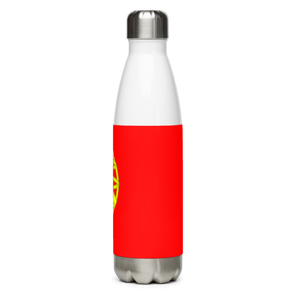 VOCE LINDX Portugal Flag Stainless Steel Water Bottle – 500ml Vacuum-Insulated, Leak-Proof, BPA-Free Flask