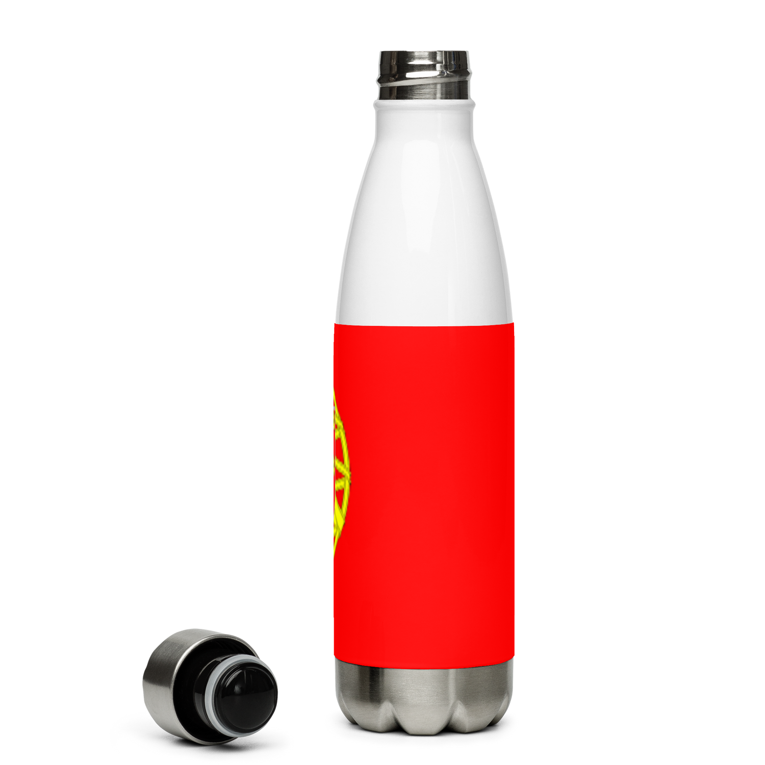 VOCE LINDX Portugal Flag Stainless Steel Water Bottle – 500ml Vacuum-Insulated, Leak-Proof, BPA-Free Flask