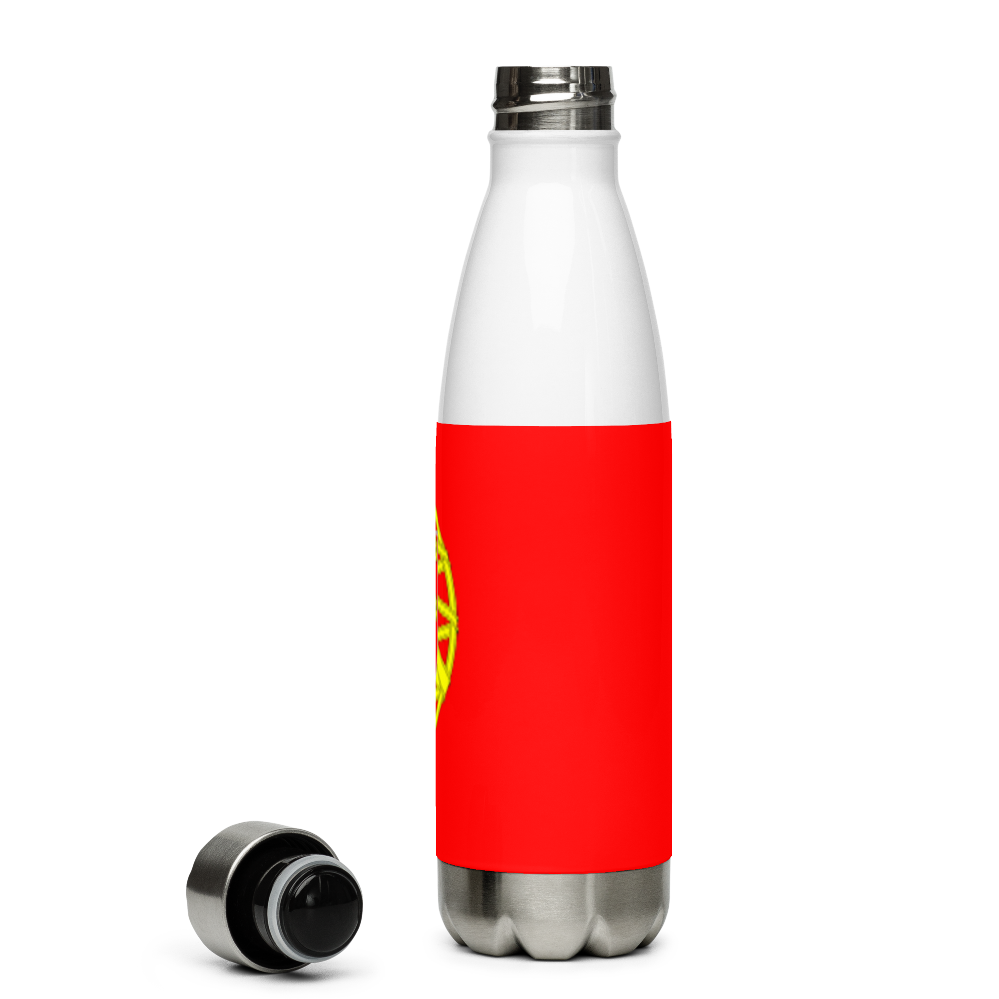 VOCE LINDX Portugal Flag Stainless Steel Water Bottle – 500ml Vacuum-Insulated, Leak-Proof, BPA-Free Flask