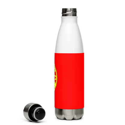 VOCE LINDX Portugal Flag Stainless Steel Water Bottle – 500ml Vacuum-Insulated, Leak-Proof, BPA-Free Flask