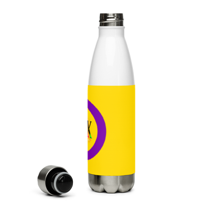 Intersex Pride Flag Stainless Steel Water Bottle – 500ml BPA-Free Reusable Insulated Flask | LGBTQIA+ Visibility Design