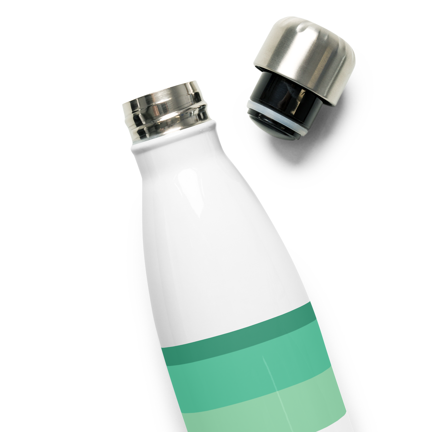 Gay Pride Flag Stainless Steel Water Bottle – 500ml Reusable BPA-Free Insulated Flask | Rainbow LGBTQIA+ Print