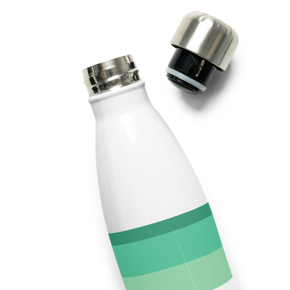 Gay Pride Flag Stainless Steel Water Bottle – 500ml Reusable BPA-Free Insulated Flask | Rainbow LGBTQIA+ Print