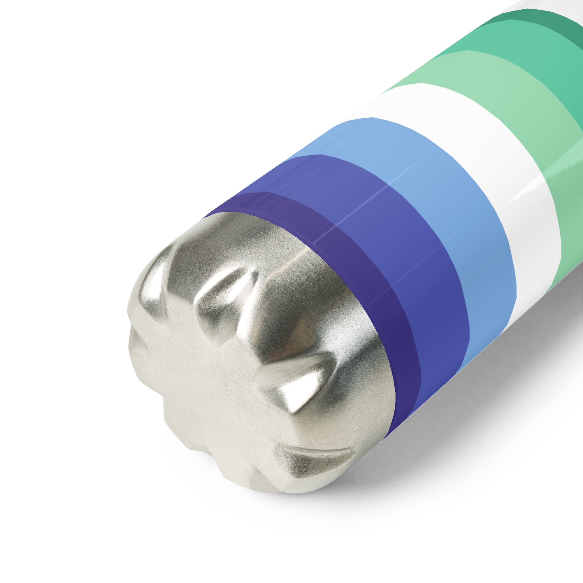 Gay Pride Flag Stainless Steel Water Bottle – 500ml Reusable BPA-Free Insulated Flask | Rainbow LGBTQIA+ Print