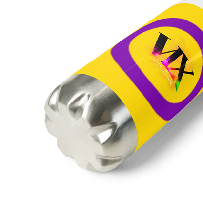 Intersex Pride Flag Stainless Steel Water Bottle – 500ml BPA-Free Reusable Insulated Flask | LGBTQIA+ Visibility Design