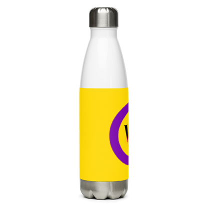 Intersex Pride Flag Stainless Steel Water Bottle – 500ml BPA-Free Reusable Insulated Flask | LGBTQIA+ Visibility Design
