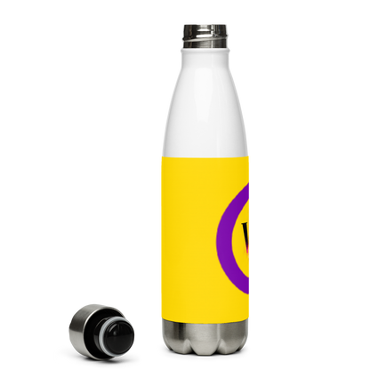 Intersex Pride Flag Stainless Steel Water Bottle – 500ml BPA-Free Reusable Insulated Flask | LGBTQIA+ Visibility Design
