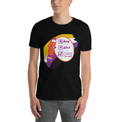 Short Sleeve T-Shirt – Diverse Identity | Inclusive Gender-Neutral Pride Top