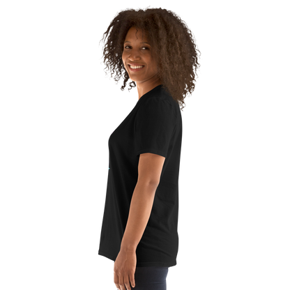 VOCE LINDX “They/Them” Short Sleeve T‑Shirt – 100 % Cotton Jersey, Pronoun-Statement Tee