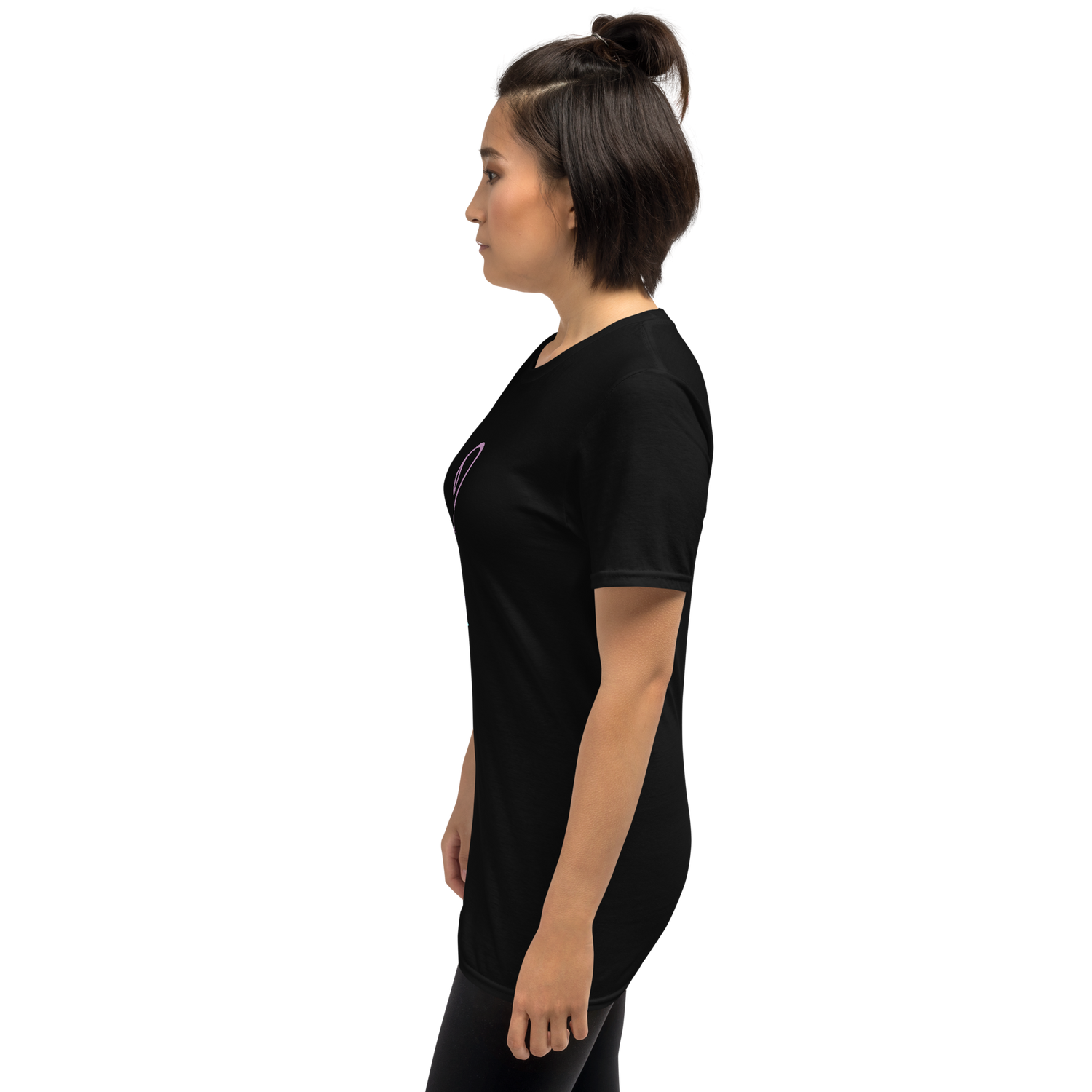 VOCE LINDX “They/Them” Short Sleeve T‑Shirt – 100 % Cotton Jersey, Pronoun-Statement Tee