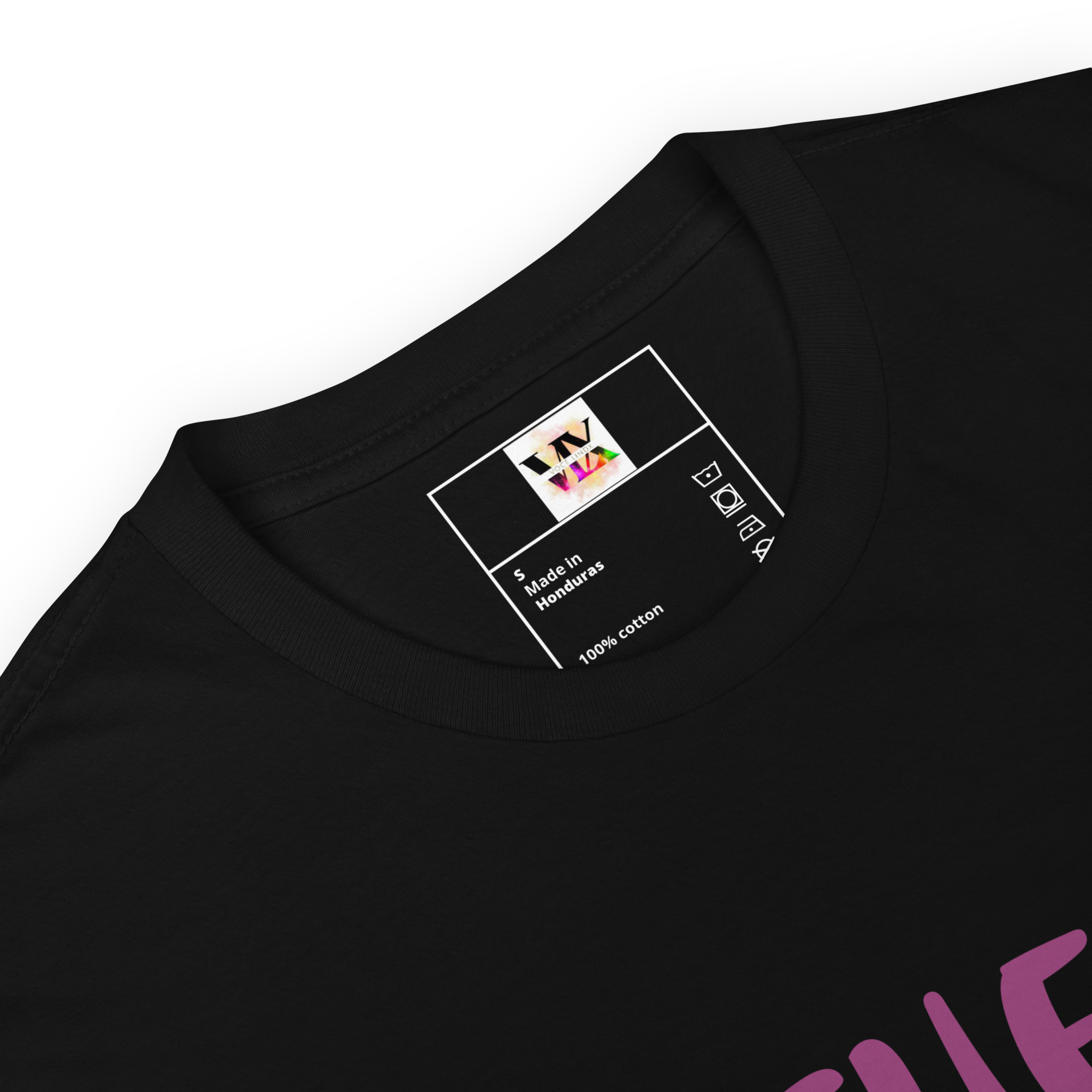 Short-Sleeve Cotton T-Shirt – “They/Them/Theirs” Pronouns Print | Inclusive Pride Design
