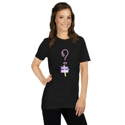 VOCE LINDX “They/Them” Short Sleeve T‑Shirt – 100 % Cotton Jersey, Pronoun-Statement Tee