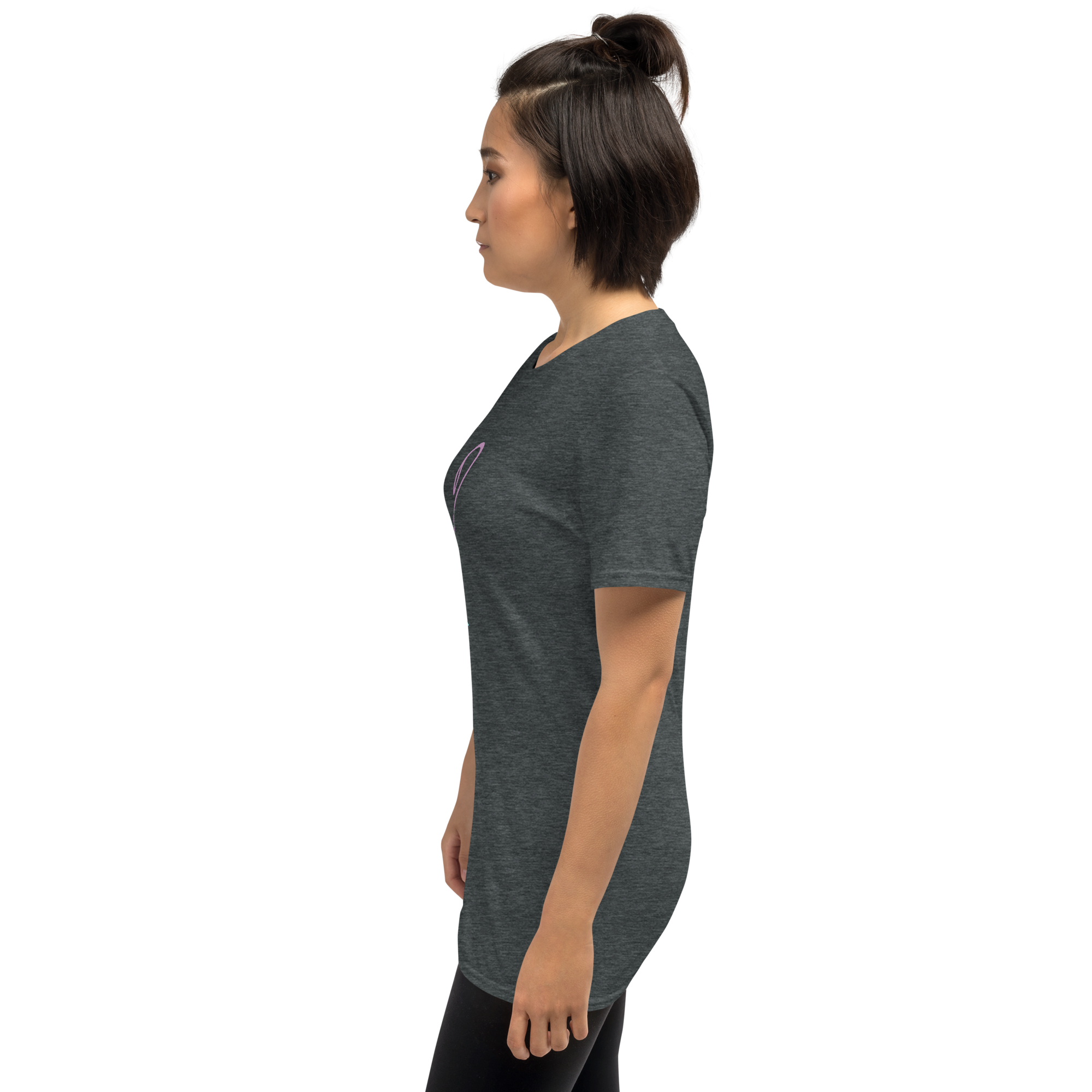 VOCE LINDX “They/Them” Short Sleeve T‑Shirt – 100 % Cotton Jersey, Pronoun-Statement Tee